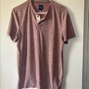 Men's Red Striped Shirt